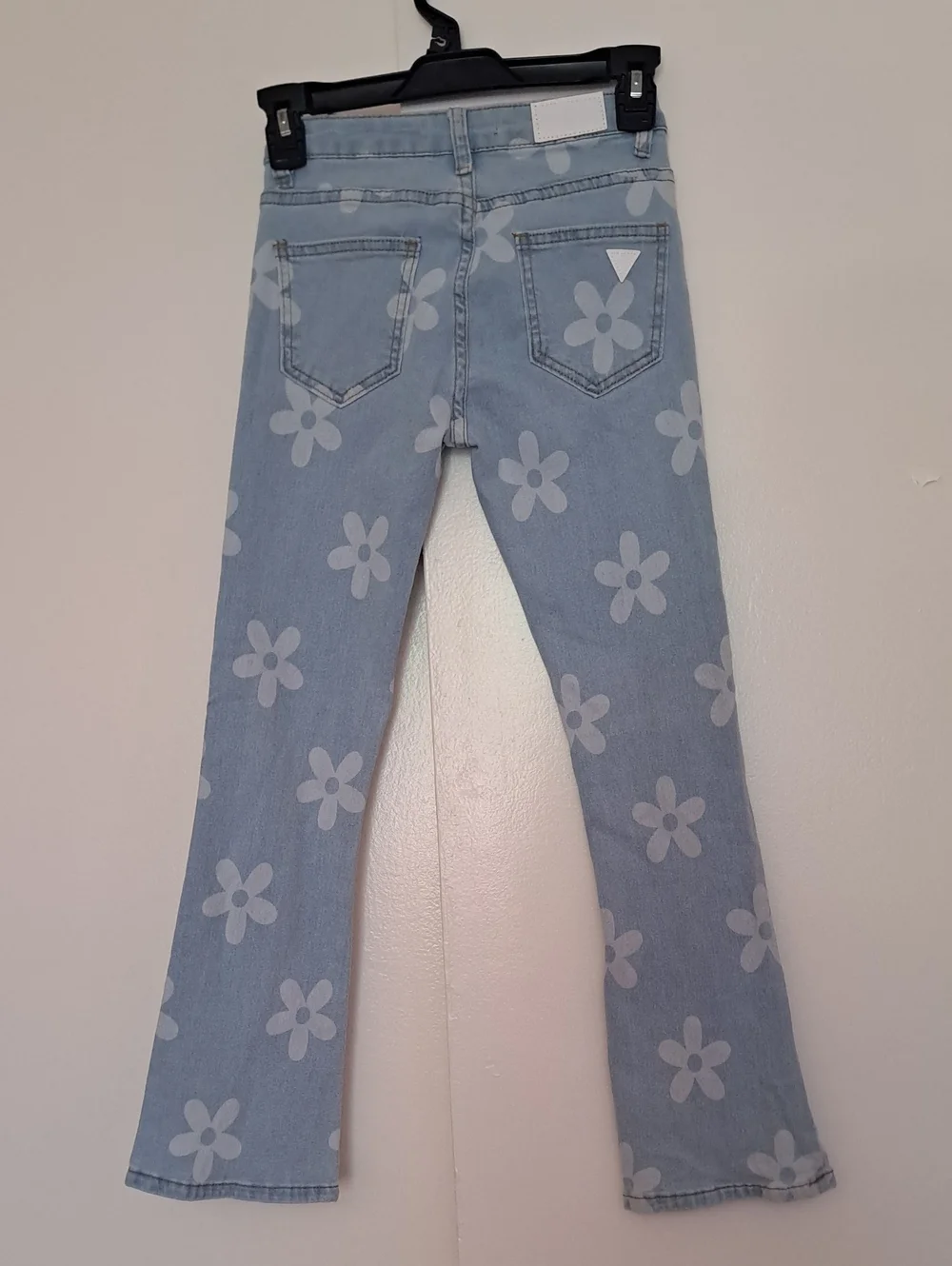 Celebrity Pink Light Blue Floral Bootcut Jeans